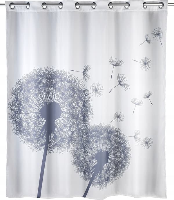 Wenko badeforhæng Astera Flexi, tekstil, 180x200 cm, WENKO