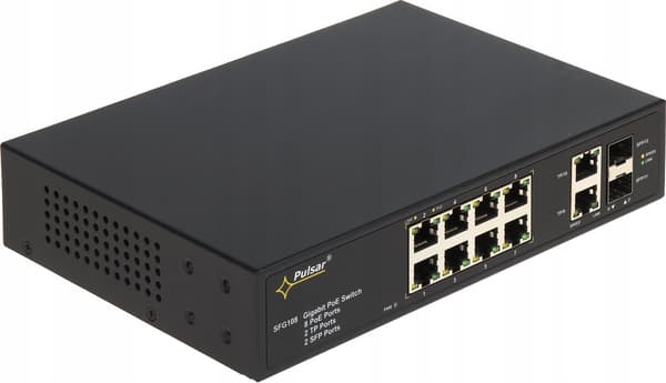 SF108 12-ports switch