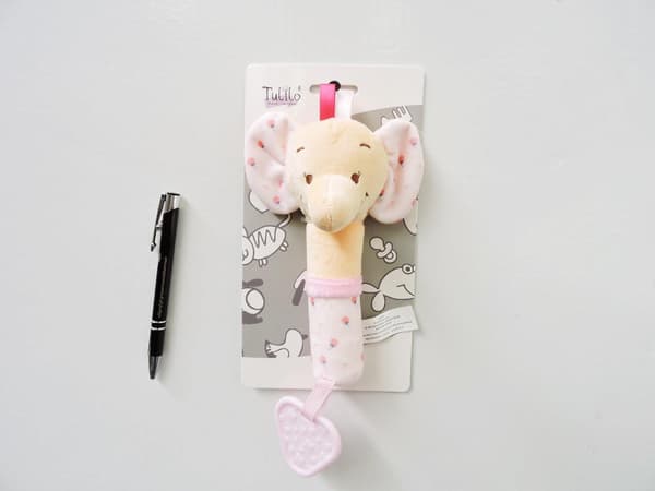 Legetøj med lyd elefant 17cm