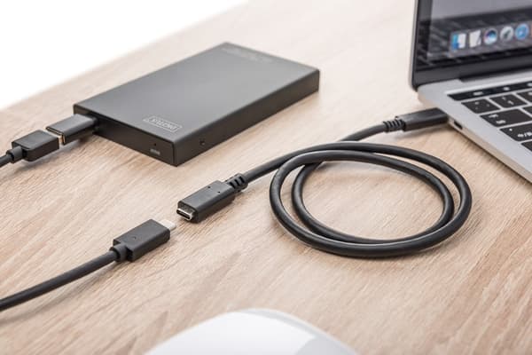 DIGITUS USB-C-jatkokaapeli AK-300210-020-S - 2 m