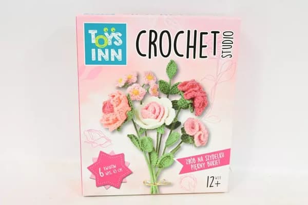 Kreativt set för barn Buketthantverk Virkstudio Stnux (STN9612)