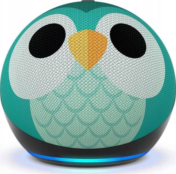 Amazon Echo Dot 5 pöllömuotoilu