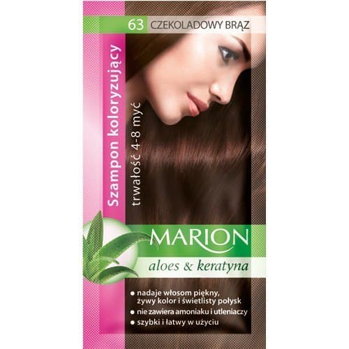 Marion Farveshampoo 4-8 myc Nr. 63 chokoladebrun 40 ml