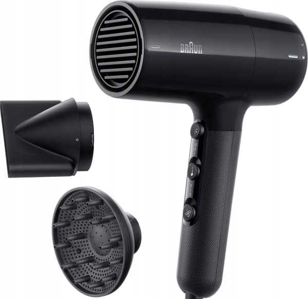 Braun HD 2.2 hårtørrer 2200 W Sort