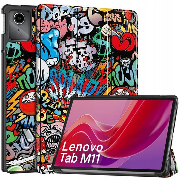 Grafikfodral för Lenovo Tab M11 TB330FU 10.95 (Graffiti)