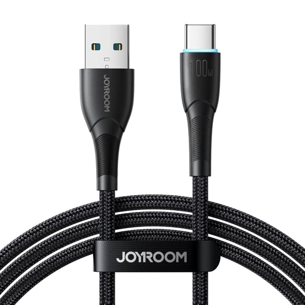 Joyroom Starry Serie SA32-AC6 100W USB-A / USB-C Kabel 1m - sort