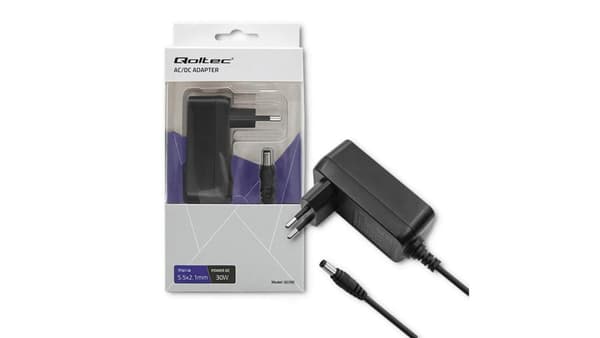 Qoltec strømforsyningsadapter - DC jac