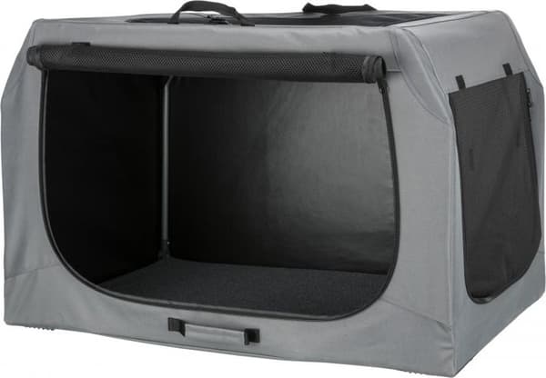 Trixie Easy Soft Kennel, koirankoppi, harmaa, M—L: 95 × 63 × 69 cm