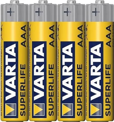 Varta Batteri Heavy Duty AAA/R03 4 stk