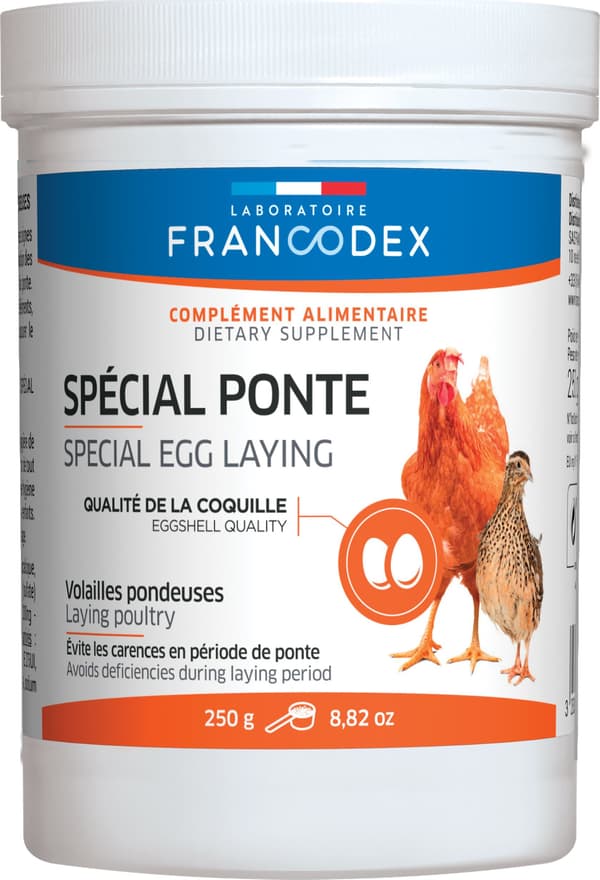 Francodex Munantuotantoa tukeva valmiste muniville kanoille 250g