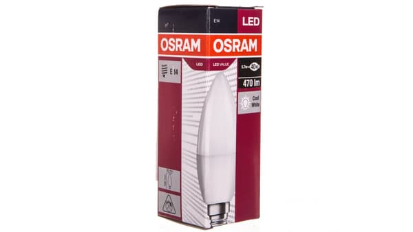 Osram LED-lamppu Value Classic B 40 5.7W (4052899971066)