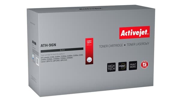 Activejet musta väriainekasetti 96A (EXPATIONTHP0050)