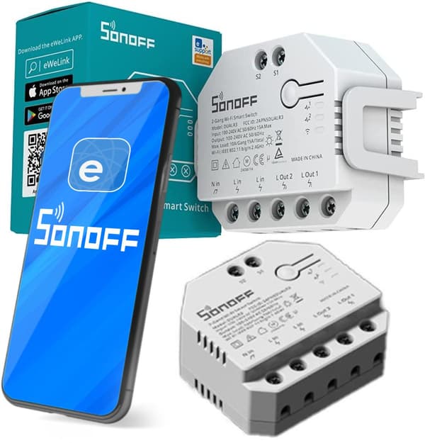 Sonoff Dual R3 WiFi-älykytkin