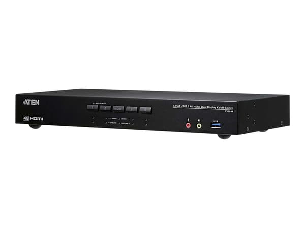 ATEN CS1844 KVMP-switch - KVM / ljud / USB-switch - 4 portar