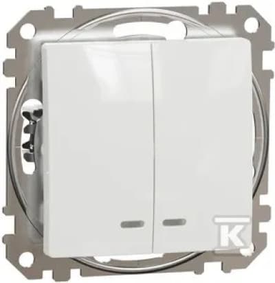 Schneider Electric Sedna Design Lighting Hook hvid SDD111105L