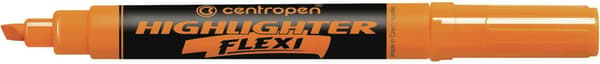 CENTROPEN TEKSTMARKØR CENTROPEN 8542 ORANGE FLEXI HIGHLIGHTER BLØD SPIDS
