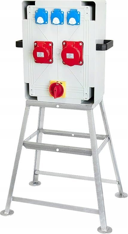 Bærbart byggepladstavle + 32A/5 + 16A/5 + 3*GS 230V + differential, P32C11C11CF63TRGS