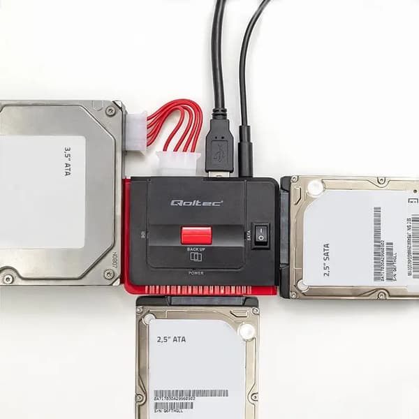 Qoltec USB 3.0 till IDE-adapter | SATA III