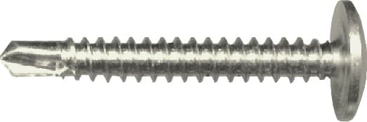SELVBØRENDE MONTERINGSINDLÆG 4.2*25MM RAL 8017