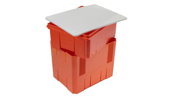 Lightning Lynkoblingsboks med justerbart dæksel 210x165mm IP20 UV-resistent