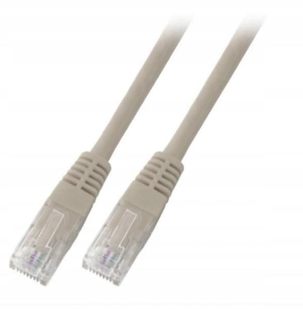 Patchkabel SecurityNet UTP kat.5e grå 10m PVC PC-5EUTPPVC-GY10