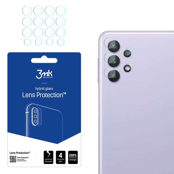 3MK Lens Protect Sam A33 5G A336 Kamerabeskyttelse 4 stk
