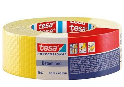 Tesa Gaffa Tape 50m x 18mm Prof.gul 04662