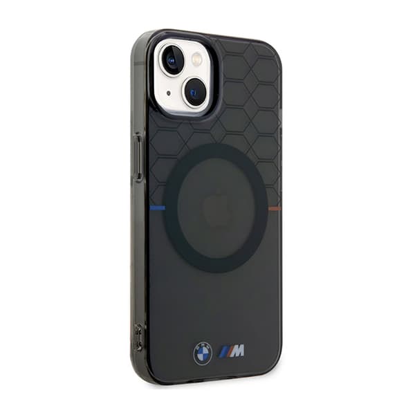 Cover BMW BMHMP14SHGPK iPhone 14 6.1\" grå/grå mønster MagSafe