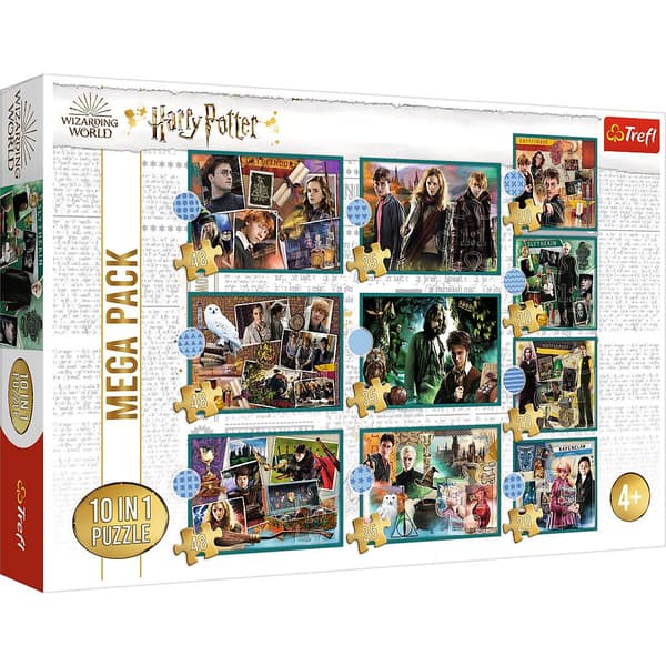Trefl Palapeli 10in1 Harry Potterin maailmassa TREFL