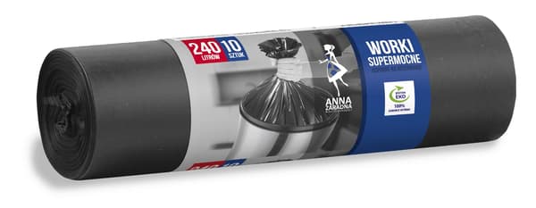 Anna Zaradna Roskapussit Super Vahvat 240L/10kpl