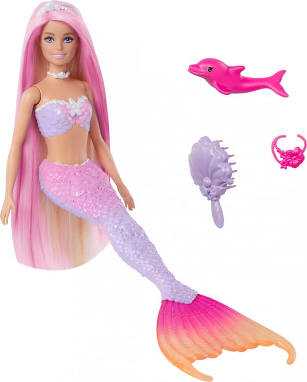 Barbie Dreamtopia Sjöjungfrudocka 1 (med färgbyte)