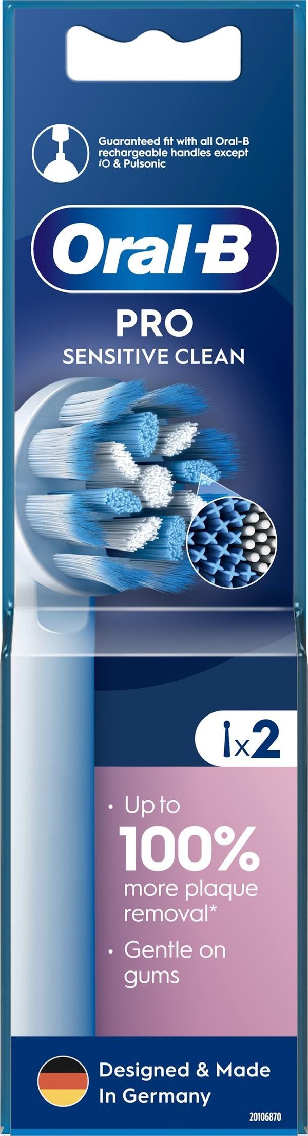 Oral-B EB60X Sensitive Clean 2 kpl