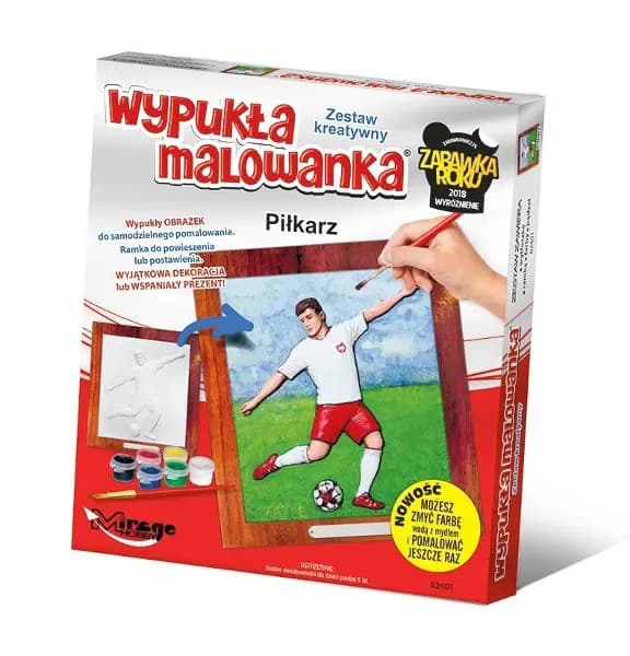 Konvex målning Sport - Pilkarz