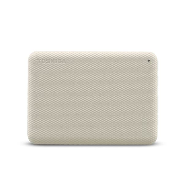Extern hårddisk Toshiba CANVIO ADVANCE Beige Vit 4TB USB 3.2 Gen 1