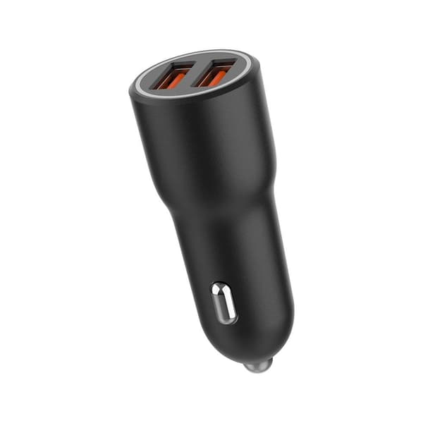 GEMBIRD Snabbladdare för bil 2x USB QC3.0 36W svart