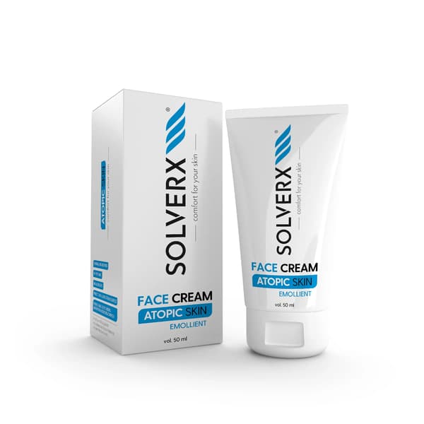 Solverx Atopisk Hud Ansigtscreme 50ml