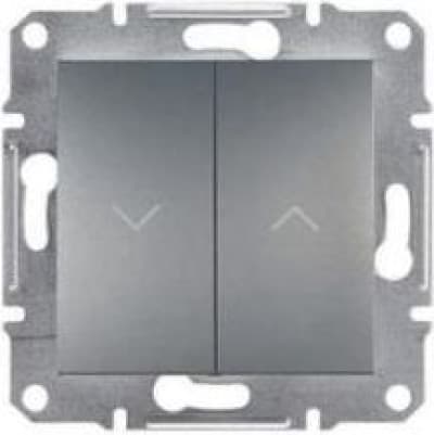 Schneider Electric Stik Aspora uden ramme stål (EPH1300562)