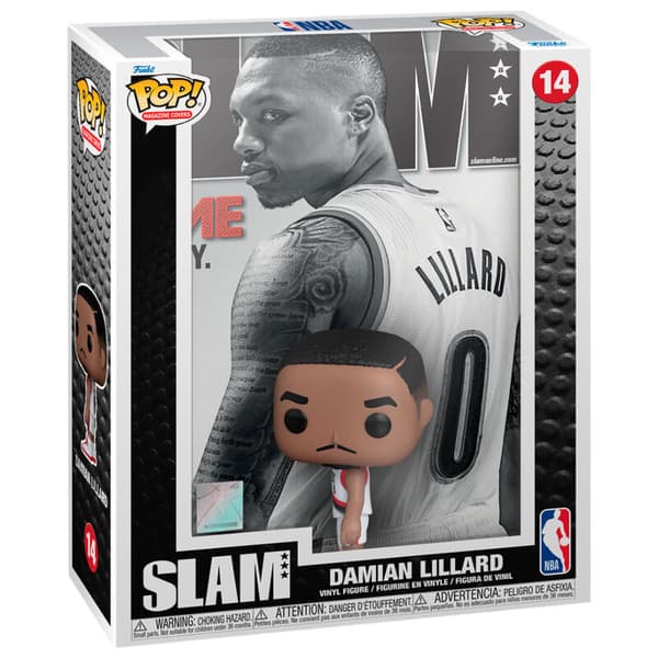 POP-figur Cover Slam NBA Damian Lillard