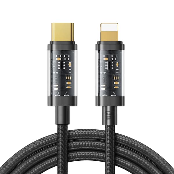 Joyroom S-CL020A12 Lightning /USB-C PD-kabel 20 W 1,2 m – Sort