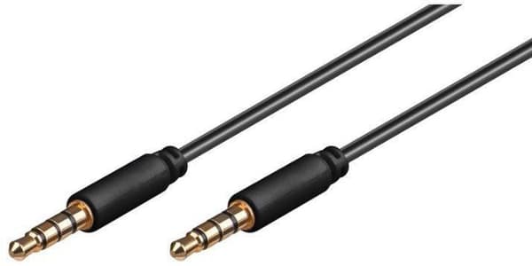 MicroConnect 3,5 mm hovedtelefon- og lydkabel 3,5 mm minijack forlængerkabel