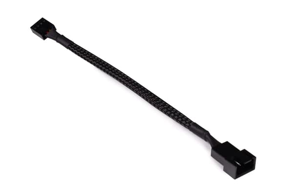 Alphacool 4-pin till 4-pin förlängning 15cm - svart