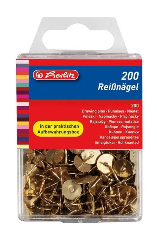 Metallnålar 200 st