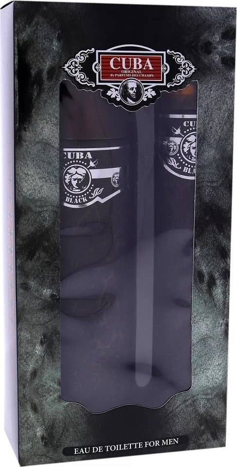 SET CUBA ORIGINAL Black EDT spray 100ml + EDT spray 35ml