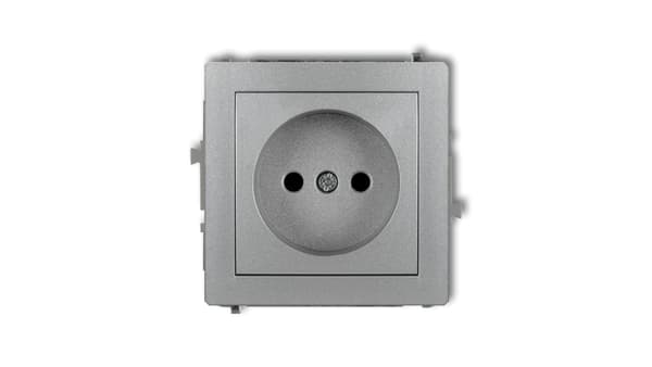 Hals enkelhylsa Deco b/u silver metallic (7DGP-1)