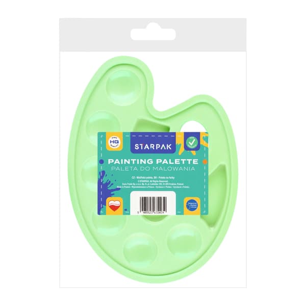 MALINGSPALET OVAL PASTEL ZIE STK PBH 1/20