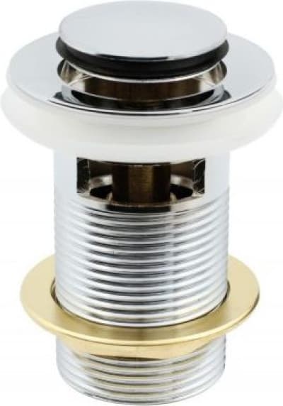 Hydroland Automatisk prop klik-klak 5/4\" lille krom (NULL)