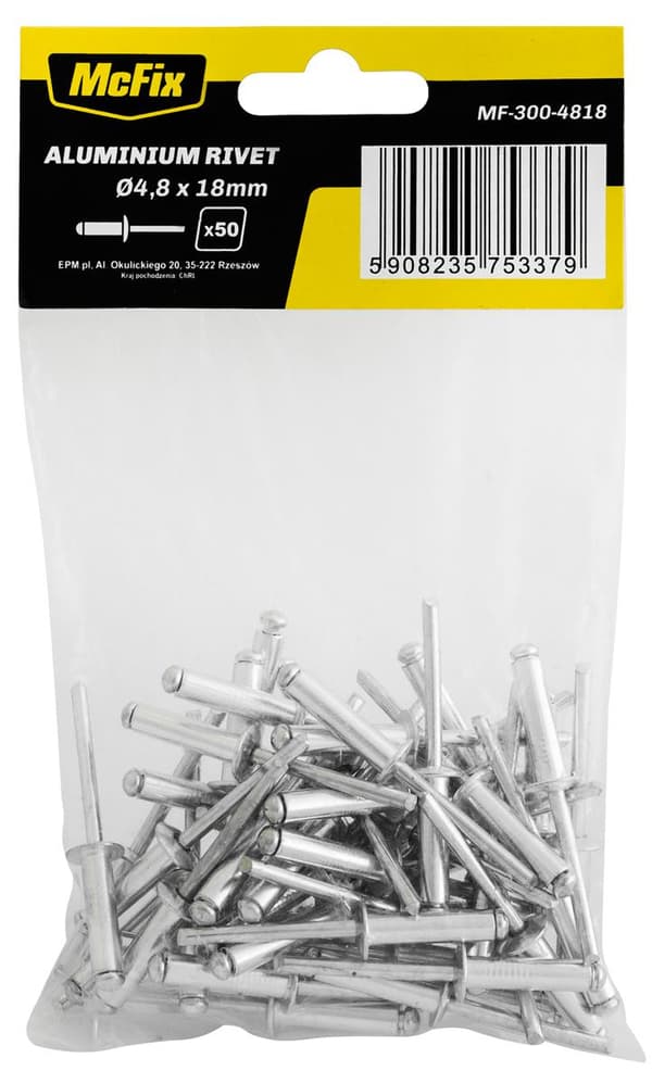ALUMINIUMNITAR OP-50ST 4.8*10MM