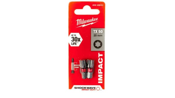 BIT, SPIDS, TORX SPIDS TX50 25MM 2 STK