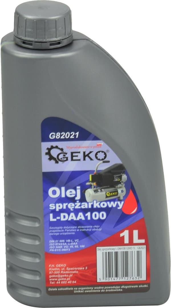 Kompressoriöljy L-DAA100 GEKO 1L (12)