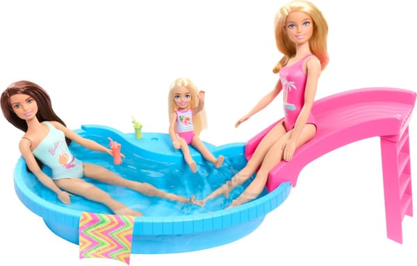 Barbie Pool med dukke